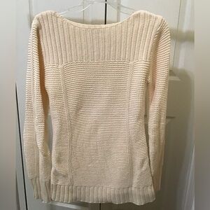 Old Navy Boatneck Cream Sweater